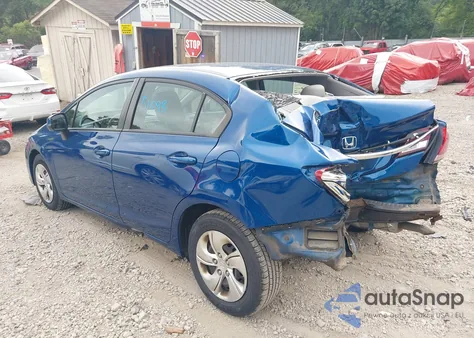 2013 Honda Civic Lx from USA, damaged, VIN 2HGFB2F54DH563350